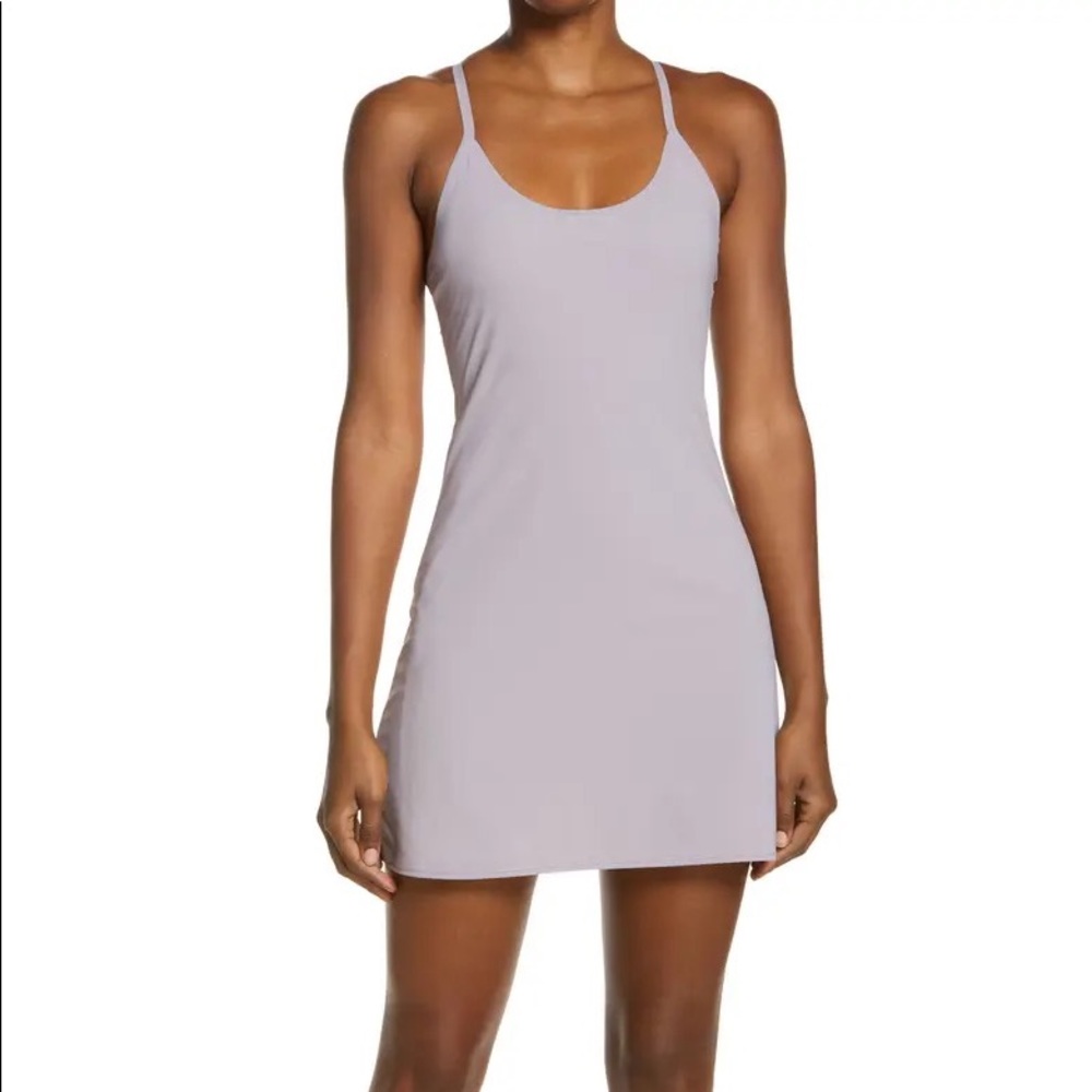 COPY - Outdoor Voices Exercise Dress Earl Grey Size S